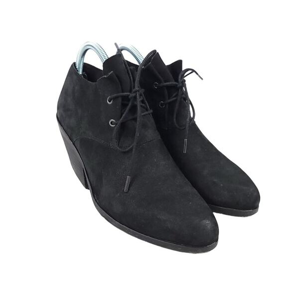 Eileen Fisher heeled Ankle Boot Charlie Lace Up Ankle Booties - Picture 2 of 11